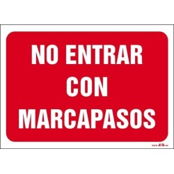 No entrar con marcapasos