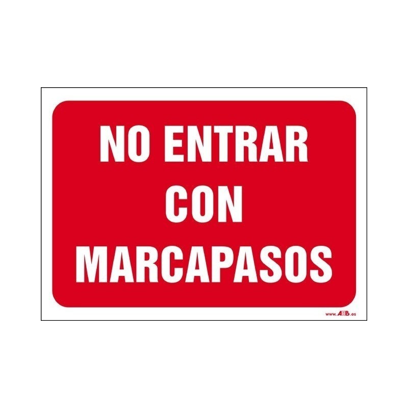 No entrar con marcapasos