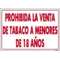 Prohibida venta tabaco a menores