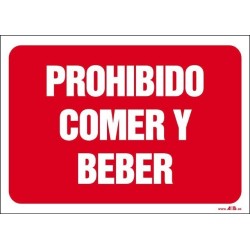 Prohibido comer y beber