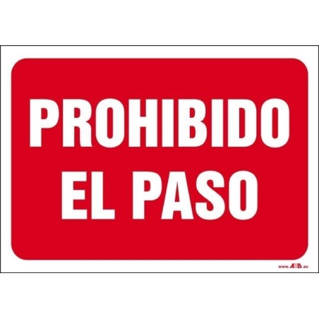 Prohibido el paso