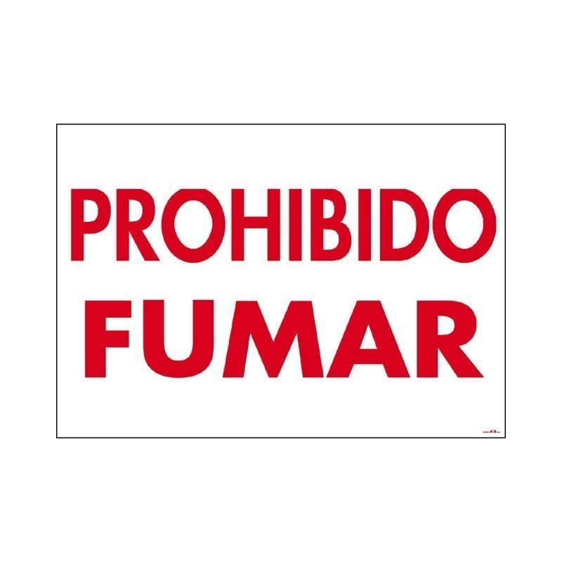 Prohibido fumar