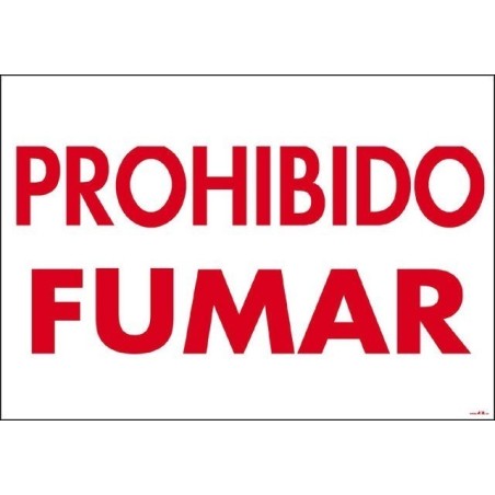 Prohibido fumar