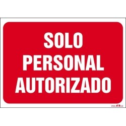 Solo personal autorizado