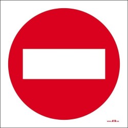 Prohibido el paso
