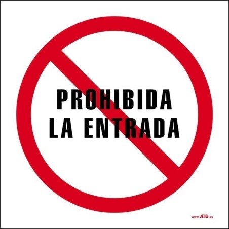 Prohibida la entrada