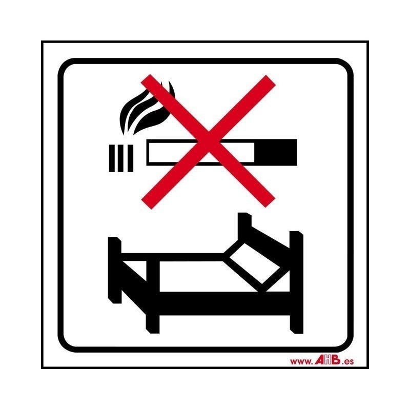 Prohibido fumar en la cama