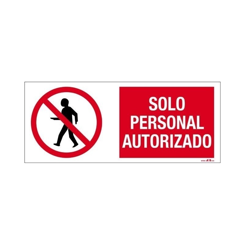Solo personal autorizado