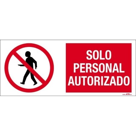 Solo personal autorizado
