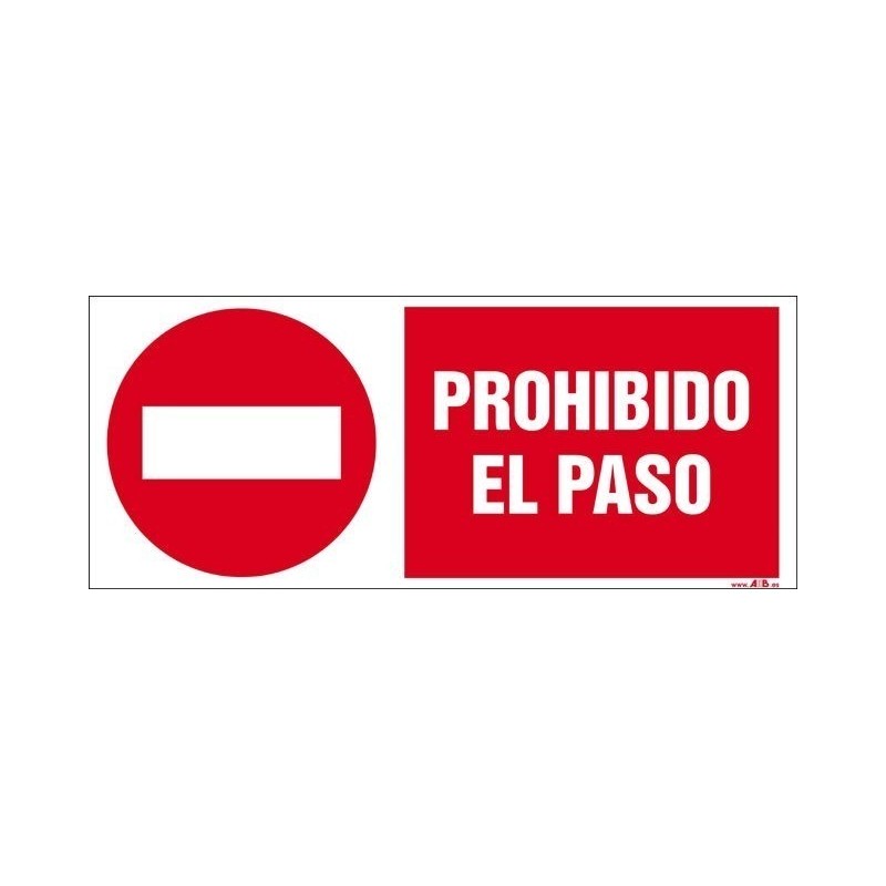 Prohibido el paso