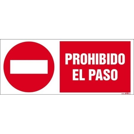 Prohibido el paso