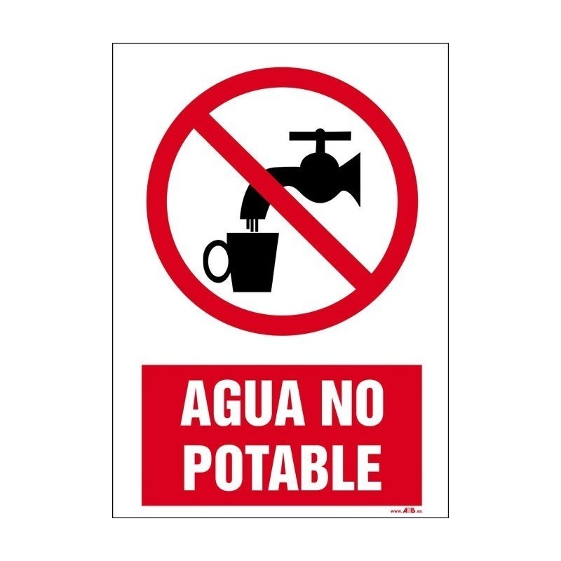 Agua no potable