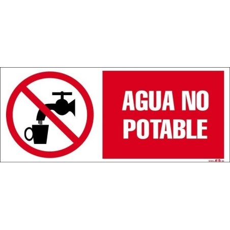 Agua no potable