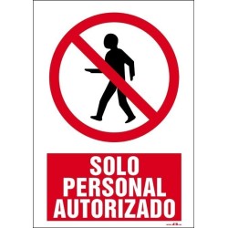 SOLO PERSONAL AUTORIZADO