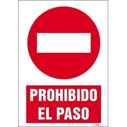 Prohibido el paso
