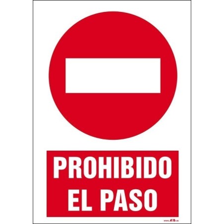 Prohibido el paso
