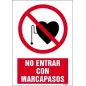 No entrar con marcapasos