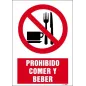 Prohibido comer y beber