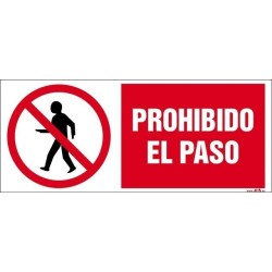 Prohibido el paso