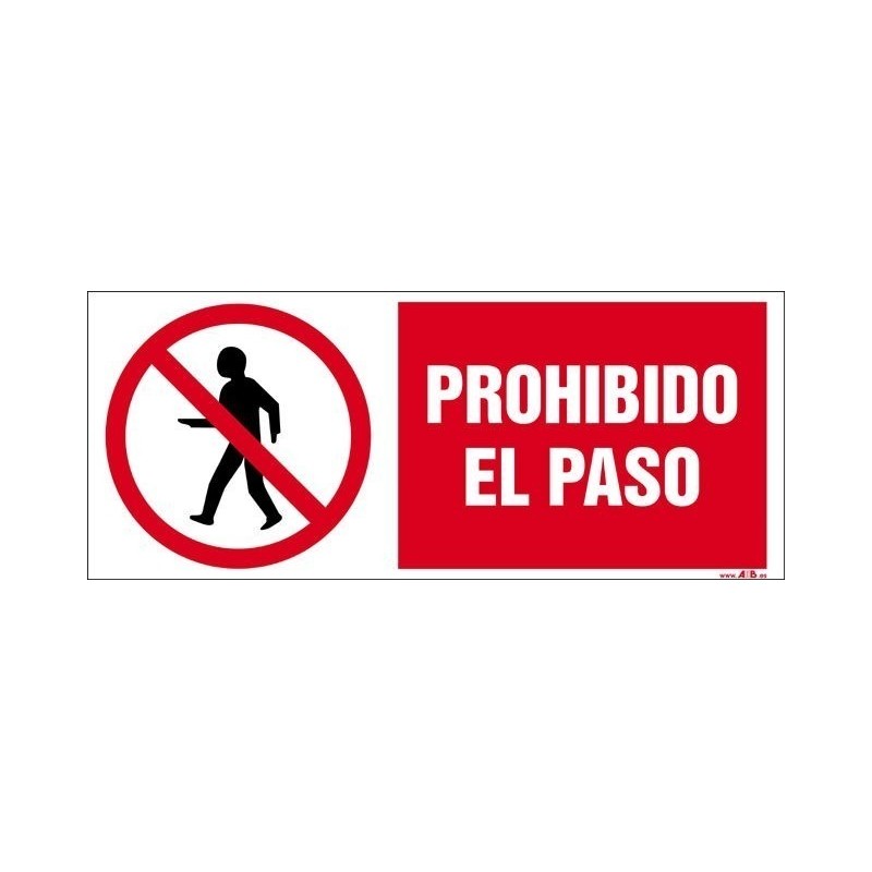 Prohibido el paso