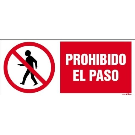 Prohibido el paso