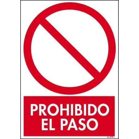 Prohibido el paso