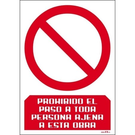 Prohibido el paso
