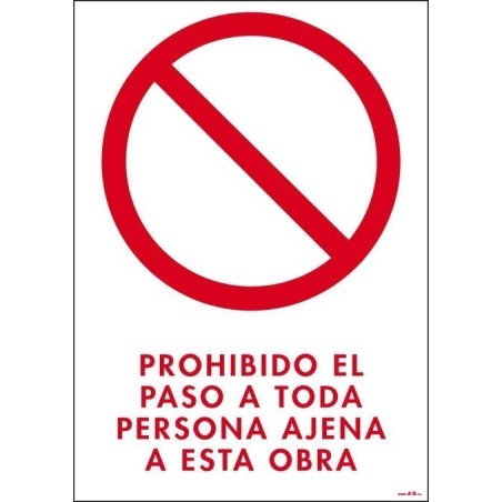 Prohibido el paso