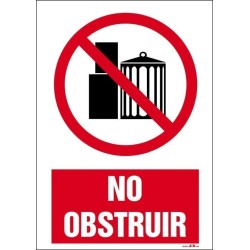 No obstruir