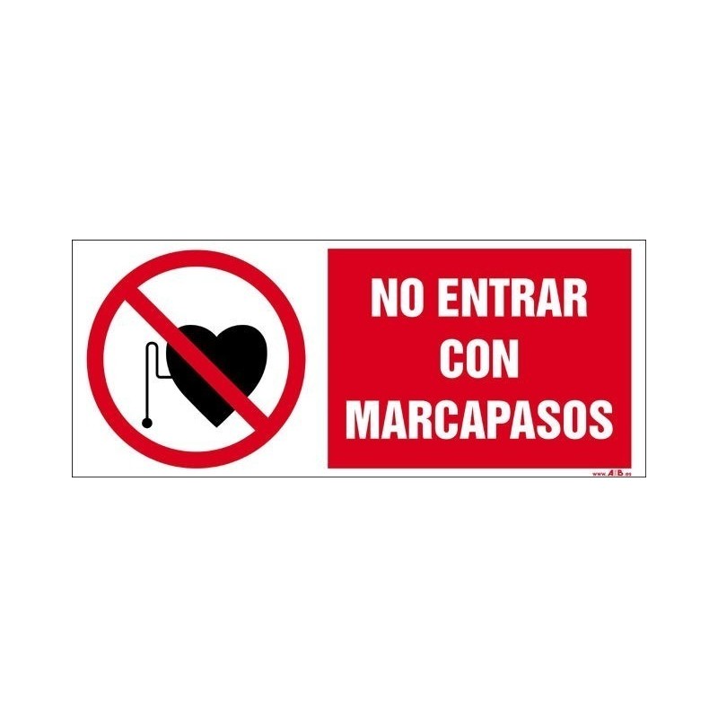 No entrar con marcapasos