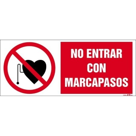 No entrar con marcapasos