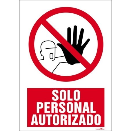 SOLO PERSONAL AUTORIZADO