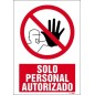 Solo personal autorizado