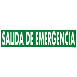 Salida de emergencia