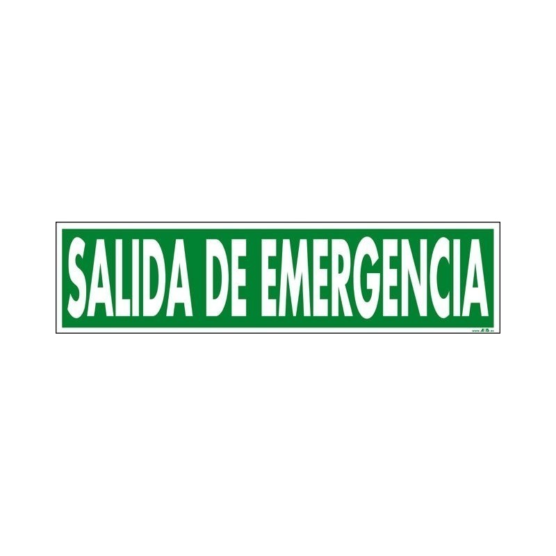 Salida de emergencia
