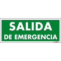 Salida de emergencia