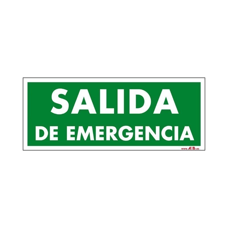 Salida de emergencia