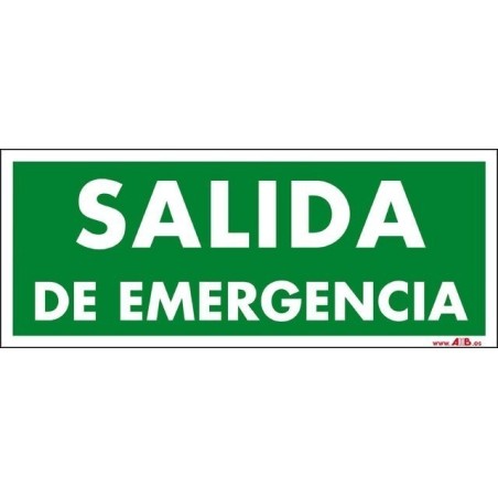 Salida de emergencia