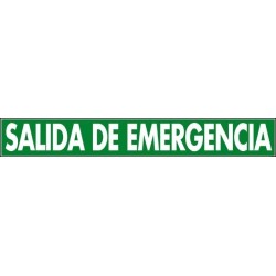 Salida de emergencia