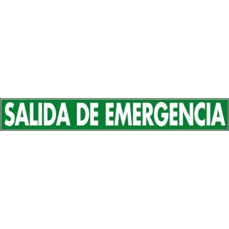 Salida de emergencia