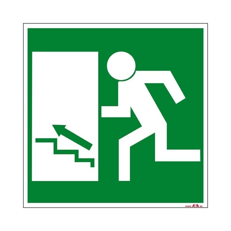 Salida escaleras arriba izquierda