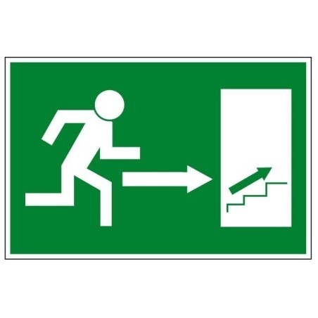 Salida derecha escalras arriba