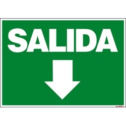 Salida abajo