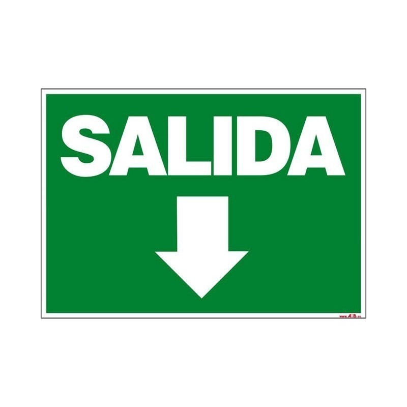 Salida abajo