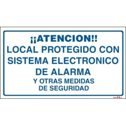 Local protegido con sistema de seguridad