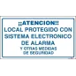 Local protegido con sistema de seguridad