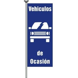 bandera motivo coches