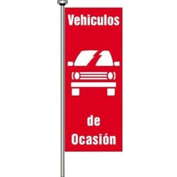 bandera motivo coches