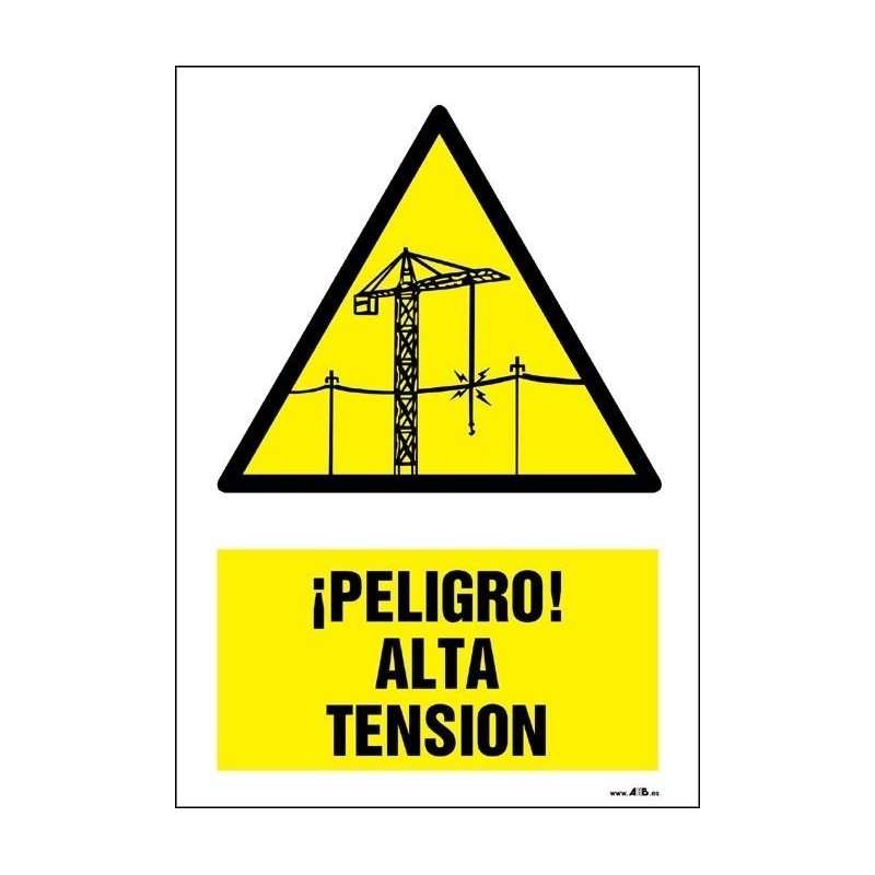 ¡Peligro! Alta tensión