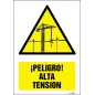 ¡Peligro! Alta tensión